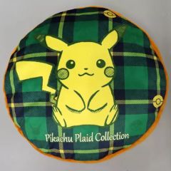 [중고] 쿠션 본체 피카츄 B (그린 & 블루) 리버시블 쿠션 ~ Pikachu Plaid Collection ~ [포켓 몬스터]