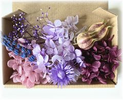 花材アソートBOX（パープル）