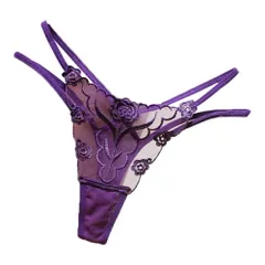 Karly Shop Tバック レディース ショーツ ひもパン ストリング レース セクシー 可愛い エロい 美尻 響かない 透け 花柄 大きいサイズ 紐 rt2233