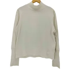 アメリカーナ Americana 裾 刺繍 サムホール ハイネック ロングスリーブ カットソー レディース 表記無 