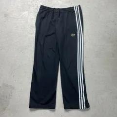 00年代～ adidas アディダス トラックパンツ ジャージ サイドライン メンズS-M相当 