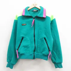 M/古着 コロンビア 長袖 フリース ジャケット メンズ 90s 緑他 グリーン spe 25sep04 中古 アウター
