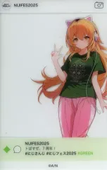 【中古】キャラカード 家長むぎ 「バーチャルYouTuber にじさんじ にじさんじフェス 2025 SNS風ランダムクリアカード Jグループ」