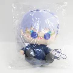 【未開封】セガラッキーくじオンライン 呪術廻戦 懐玉・玉折×サンリオキャラクターズ B賞 おすわりぬいぐるみ 五条悟