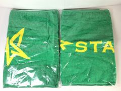 STARDOM RECORDS スターダムレコード  スポーツタオル ２点セット!!グリーン 緑  未使用