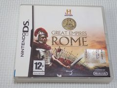 DS★HISTORY GREAT EMPIRES ROME 海外版 EU版★箱付・説明書付・ソフト付★動作確認済