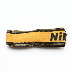 Nikon ニコン ショルダーストラップ ストラップ 黄 アクセサリー 【中古】