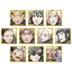 【中古】紙製品 全10種セット 「豆ガシャ色紙 NARUTO-ナルト- 疾風伝 第三弾」