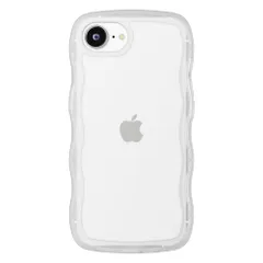 【在庫処分】ウェーブケース 用 ケース ストラップホール 背面クリア 耐久性 iPhone16e ハイブリット クリア PG-25KWPT01CLのサムネイル