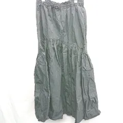 ◇ Θ CIAOPANIC TYPY チャオパニックティピー ウエストゴム ロング フレアー スカート サイズone ブラック レディース E  【1412090019296】