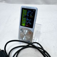 SONY ウォークマン NW-S754 ホワイト 8GB ノイズキャンセリング搭載 USBケーブル付属 【動作品・バッテリー新品】