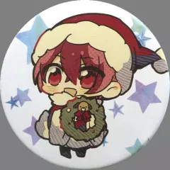 【中古】バッジ・ピンズ あほの坂田。(サンタ/背景星) 缶バッジ 「そらまふうらさかのふゆやすみ！～クリスマス会～ ～新年会～」 缶バッジくじ景品