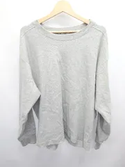 ◇ ⊇ JOURNAL STANDARD relume レリューム 長袖 プルオーバー スウェット トレーナー サイズL グレー メンズ E  【1411130012716】