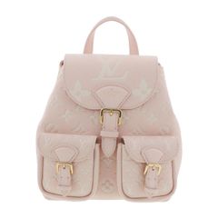 【美品】 LOUIS VUITTON （ルイヴィトン） ﾊﾞｯｸｱｯﾌﾟ バッグ リュックサック/デイパック Monogram Empreinte Pink M12987 used:A