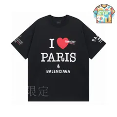 【今日WTO】BALENCIAGA Love Paris&Balenciaxx アートプリント T-XF02