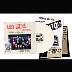 LP: Sex Pistols セックス・ピストルズ『Live In The U.S.A. 1978 (White Color Vinyl)』