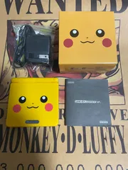 Nintendo ゲームボーイアドバンスSP ピカチュウエディション  限定版 美品 未使用 IPS液晶化 箱 説明書 充電器付き