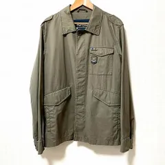 #anc ヘルノ Herno ジャケット 54 カーキ ミリタリー 刺繍ワッペン メンズ [959520]のサムネイル
