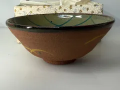 京焼 沖野和香 作 仁清 紅葉 共箱 共布 栞 茶道具 抹茶碗 新品 未使用 京焼 沖野和香 作 仁清 紅葉 共箱 共布 栞 茶道具 抹茶碗 新品