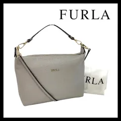 【FURLA】ソフィー 2Way バッグ レザー グレー ショルダーバッグ ハンドバッグ フルラ SOPHIE (SER-4560)