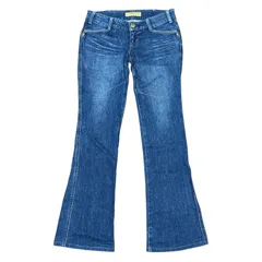 LEVI'S LADY STYLE GOLD 日本製 ローライズ ブーツカットデニム レディースS サイズ28 リーバイス