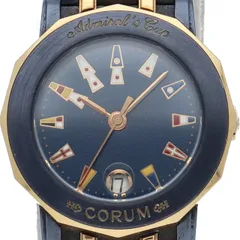 コルム【CORUM】アドミラルズカップ　バックルロゴ　K18 YG