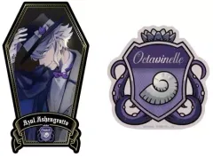 【中古】シール・ステッカー 3.オクタヴィネル寮 トラベルステッカーセット(2枚組) 「ディズニー ツイステッドワンダーランド」