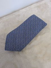 匿名配送 即購入可 エルメス HERMES ネクタイ  ブルー系