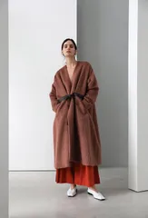 【美品】DELBA × AGNONA アルパカロングコート　イタリア製　アニオナ 楽天市場】【定価495,000円(税込)】AGNONA アニオナ 上質な