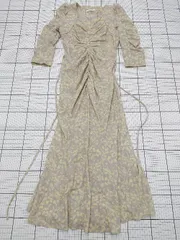 ◇ ⊂ スナイデル シンプル系 - 膝下丈 バリエプリントシャーリングワンピース サイズ0 ライトグレー系 レディース E  【1508200017495】