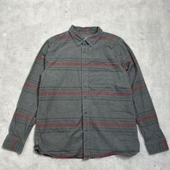 THE NORTH FACE ノースフェイス ボーダーシャツ 古着