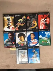 PlayStation2　プレステーション2　プレステ　 ゲーム　ソフト　10本セット　まとめ売り　「鬼武者」「グランツーリスモ」「ウイニングイレブン」「キングダムハーツ」など　SWGAMES