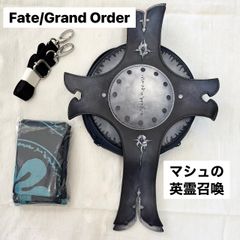 030 미사용 마쉬 영령 소환 레저 시트 방패형 파우치 [극장판 Fate/Grand Order -신성 원탁 영역 카멜롯-]가방 십자가 크로스 숄더백