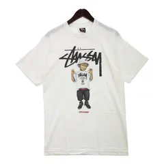 00sステューシーAPPLEBUMプリントTシャツ レア・未使用】STUSSY × APPLEBUM コラボTシャツ Mサイズ