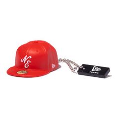 赤 レッド RED NEW ERA 59FIFTY MINIATURE SWING COLLECTION COLOR VARIATIONS ガチャガチャ キーホルダー ニューエラ バンダイ ニューエラ 59FIFTY ミニチュアスイングコレクション