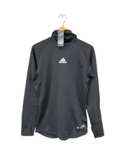 アディダス◆メンズ 野球 セカンドレイヤー パーカー 5Tフーデッドインナー ブラック
