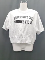 ◇ Θ　Φ CIAOPANIC TYPY チャオパニックティピー ロゴ　コットン100% 半袖 カットソー サイズF グレー レディース P  【1409250048531】