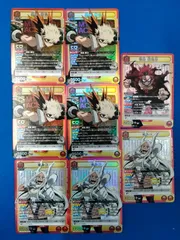 ユニオンアリーナ ヒロアカ SR（赤）3種7枚セット