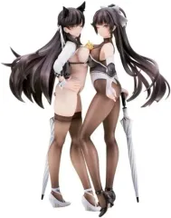 【中古】フィギュア 愛宕＆高雄 レースクイーンVer. 「アズールレーン」 1/7 PVC＆ABS製塗装済み完成品