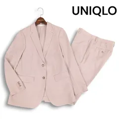 美品 22SS★ UNIQLO ユニクロ 春夏 感動ジャケット♪ リラックスフィット セットアップ スーツ パンツ Sz.M レディース