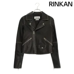 入手困難・激レア⭐️ロエベ ラムレザー ライダースジャケット アナグラム 38 入手困難・激レア⭐️ロエベ ラムレザー ライダースジャケット