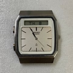激レア◇中古動品◇120201◇リコー RIQUARTZ 2針アナデジ◇ボタン難 