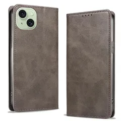 【KWATUNG】iphone 15 ケース 手帳型 レザー アイフォン15ケース 手帳型 軽量 薄型 マグネット式 iphone15ケース手帳型 カード収納 スタンド機能 iphone 15 手帳型 ケース 衝撃吸収 落ち着いた色 iphone 15 ス 0