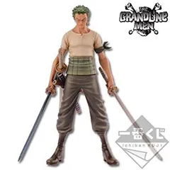 【中古】【非常に良い】一番くじ ワンピース ヒストリーオブゾロ -スペシャルエディション- C賞 ゾロフィギュア -THE GRANDLINE MEN- （プライズ）