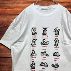 Tシャツ 48手 体位 セックス 宇宙人 エロ tee ティーシャツ バンド ロック ツアー ライブ 映画 ムービー キャラ 両面 プリント 派手 奇抜 古着 ビンテージ vintage メタル ラッパー アーティスト  2980 p10/