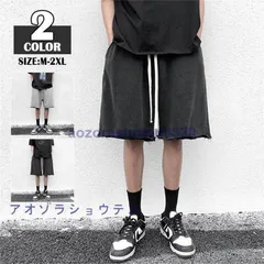 ハーフパンツ メンズ ショートパンツ スウェットパンツ 短パン 半ズボン 五分丈 ダメージ加工 夏 カーゴパンツ