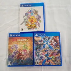 【別売り可】プレイステーション4 　PS4 ソフト3点　まとめ売り　チョコボの不思議ダンジョンエブリバディ　聖剣伝説　ロックマンX