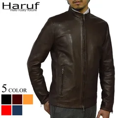 【送料無料】 本革 レザージャケット ライダースジャケット メンズ 本革ラムレザー 革ジャン シングル レザー ライダース 大きいサイズ シンプル おしゃれ かっこいい 秋 冬 ダークブラウン こげ茶 WL02DBR 春
