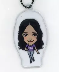 【中古】キーホルダー・マスコット(女性) SAYAKA(E-girls) クリアチャーム E.G.11 ツアーTシャツver. EXILE TRIBE STATION オンラインカプセル