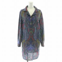 エトロ ETRO ヴィンテージ デニム ロング テーラード ジャケット  